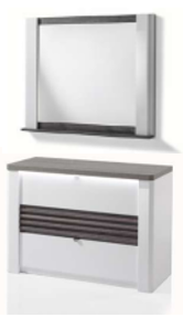 VERTIGO DRAWER WITH LED AND MIRROR