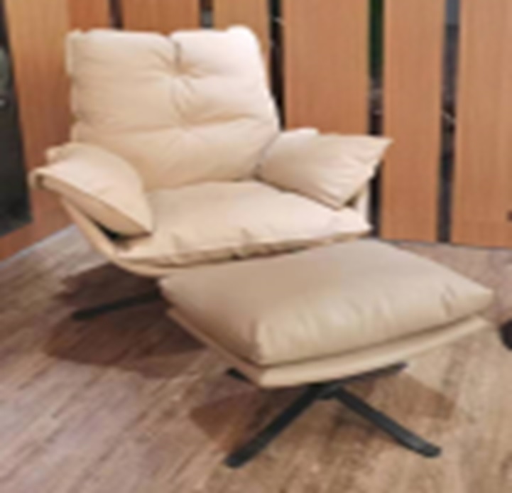 SOFA CHAIR WITH OTTOMAN