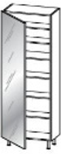 LINOSA LIGHT TALL UNIT WITH GLASS DOOR DX 60*56.3*228
