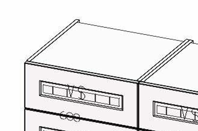ELBA WHITE UPPER UNIT FOR TALL UNIT 60*56.3*24