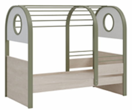 BED WITH ROOF