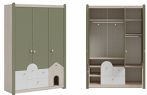 WARDROBE 3 DOOR