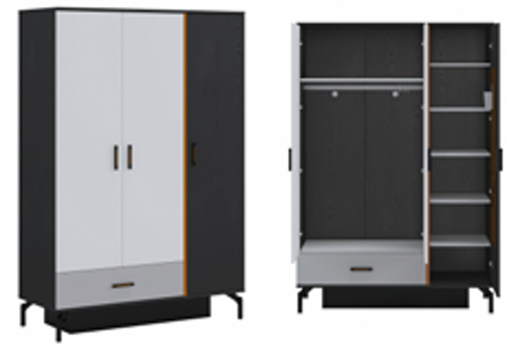 WARDROBE 3 DOOR