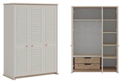 WARDROBE 3 DOORS