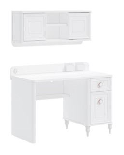 WORKING DESK WITH SHELF