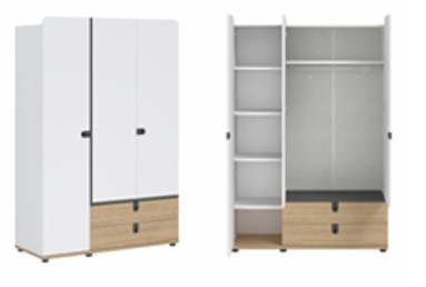 WARDROBE 3 DOORS
