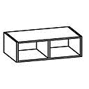 [2XCL001 3XCL00000100058 2XAC200701 3XCL00000100061 BOOK SHELF ROVERE] BOOK SHELF 60*34*24