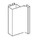 [LK23S VERTICAL GROOVE ALUMINIUM] INFINITY WHITE & ANTHRACITE KITCHEN 3*223