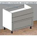 [2XMBA316 3XMBA0D31600051 3XMBA0D31600052 BASE UNIT FOR HOB CREMA LUCIDO] AMALFI-ISCHIA BEIGE 90*56.3*72