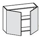 [2XGPE016 3XGPE0C01600542 3XGPE0C01600549 WALL UNIT 2D ROVERE] PANAREA WHITE 90*32*72