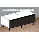 [2XMBD037 3XMBD0C03700011 3XMBD0C03700012 3XMBD0C03700014 BASE UNIT 1 PAN DRAWER] TEIA BIANCO 120*56.3*36