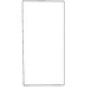 [37I0LB1036 BIANCO LUCIDO] ХААЛГА булангийн 64*96 цасан цагаан