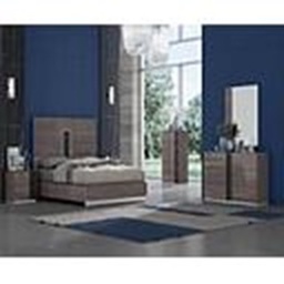 [TB117BQ-L-Y CHESTNUT 1500*2000] QUEEN BED OMAIS 1500*2000