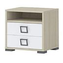 [NS2 KIKI NIGHT STAND SAND BEECH] NIGHT STAND 