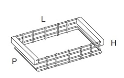 [2QA1AC125-3/29 METAL TRAY] COMPONGO METAL TRAY