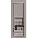 [2COMAN16 2QA1MA012 WHITE HANDLE] COMPONGO HANDLE