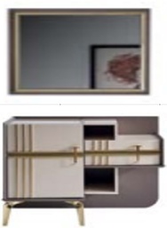 [RIXOS DRESSER WITH MIRROR] DRESSER WITH MIRROR