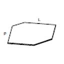 [2CFAC007 2QA3AC007 1D CORNER WARDROBE SHELF] COMPONGO CORNER SHELF