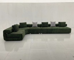 [F8112 GREEN] CORNER SOFA