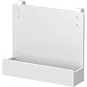 [82-70091 BOOKSHELF SHITE] BOOKSHELF WHITE