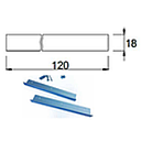 [2XTHXF 2XTHX4 Z3XT21245803055 Z3XT21267244040 2XS107 3XACC13001 COUNTER WORKTOP EDGE 4 SIDES] PANAREA GREEN 18*120*415>>18*60*200