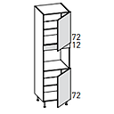 [2XMCB184 3XMCB0C18400108 TALL UNIT R FOR APPLIANCES H33-H45.2 BIANCO OPACO] TROPEA 60*56.3*204