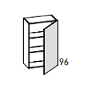 [2XMPF010] UNICA WHITE 45*32*96>>45*96 ХААЛГА ЦАСАН ЦАГААН