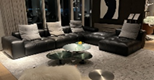 [AF-S2222-BLACK] SOFA SET