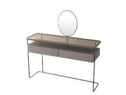 [BS010] DRESSER WITH MIRROR