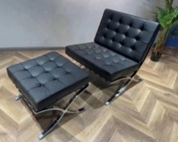 [278# SOFA CHAIR WITH OTTOMAN] SOFA CHAIR