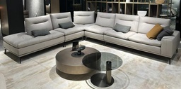 [AF-S1862-WHITE LEFT] CORNER SOFA
