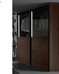 [VW8002 - 37, 38, 39] WARDROBE WITH SLIDING DOOR