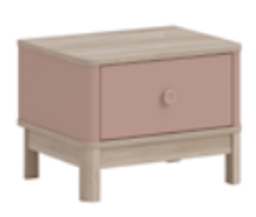 [BONO PINK NIGHT STAND] NIGHT STAND