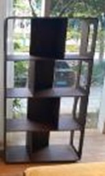 [BF-SP5652 WALNUT] BOOKSHELF