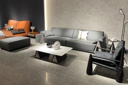 [HZ255] SOFA 4 SEAT+OTTOMAN