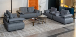 [W6007-1800 LEATHER] SOFA 2 SEAT
