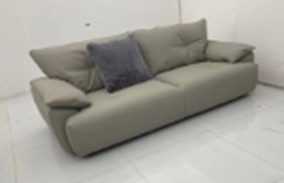 [F9770-2600 LEATHER] SOFA 4 SEAT