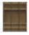[P3B-3AL + LN-36W + SZ] OPERA WARDROBE WITH 3 GLASS DOOR