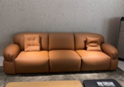 [W6031 3200 LEATHER] SOFA 4 SEAT