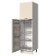 [K21-60-2KZ/3 TALL UNIT WITH PANTRY] MODERN BEIGE KITCHEN 60*219*58