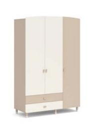 [CAPPUCINO WARDROBE 3 DOORS] WARDROBE 3 DOORS