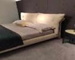 [A2511-W-BLACK] BED 1800*2000