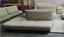 [RS2418-1 LEFT GREY] SOFA 1 SEAT